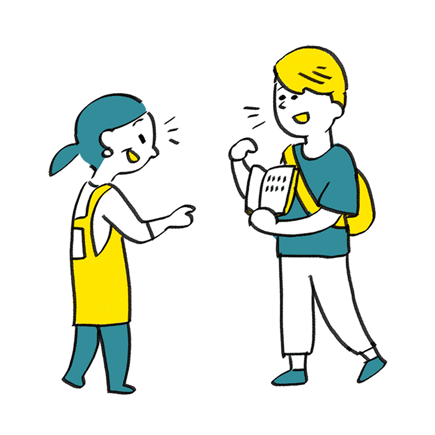 2019年fu6月号 第2特集「はじめての香港」／イラスト
